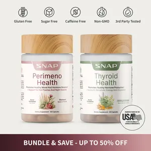 NEW! Perimeno & Thyroid Health Bundle – Hormonal Balance & Metabolic Support – Energy, Mood & Stress Support – Women’s Vitality & Transition Support – Antioxidants & Adaptogens – Supports Thyroid Function & Endocrine Health