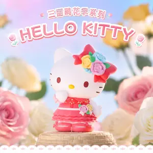 Holly Box Sanrio Characters Flower Season Series Figure - Hello Kitty