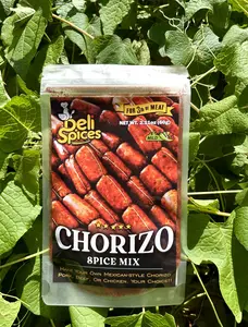 "Chorizo Spice Mix - Seasoning for 3 lbs of Authentic Mexican Chorizo" Flavor Powder chilli