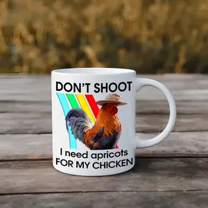 Arc Raiders Gaming Coffee Cup, Don’t Shoot Helmet Scrappy Mug, Funny Retro Arcade Raiders Mug, Home Office Decor, Cute Extraction Shooter Gift for Gamers