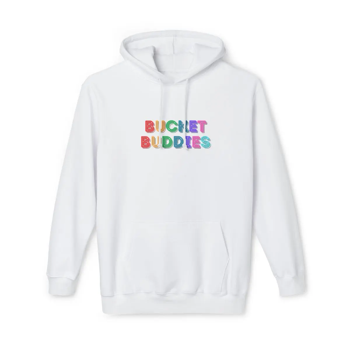 Bucket Buddies Tower- Unisex Hooded Sweatshirt, Made in US Classic Cotton Fabric Menswear