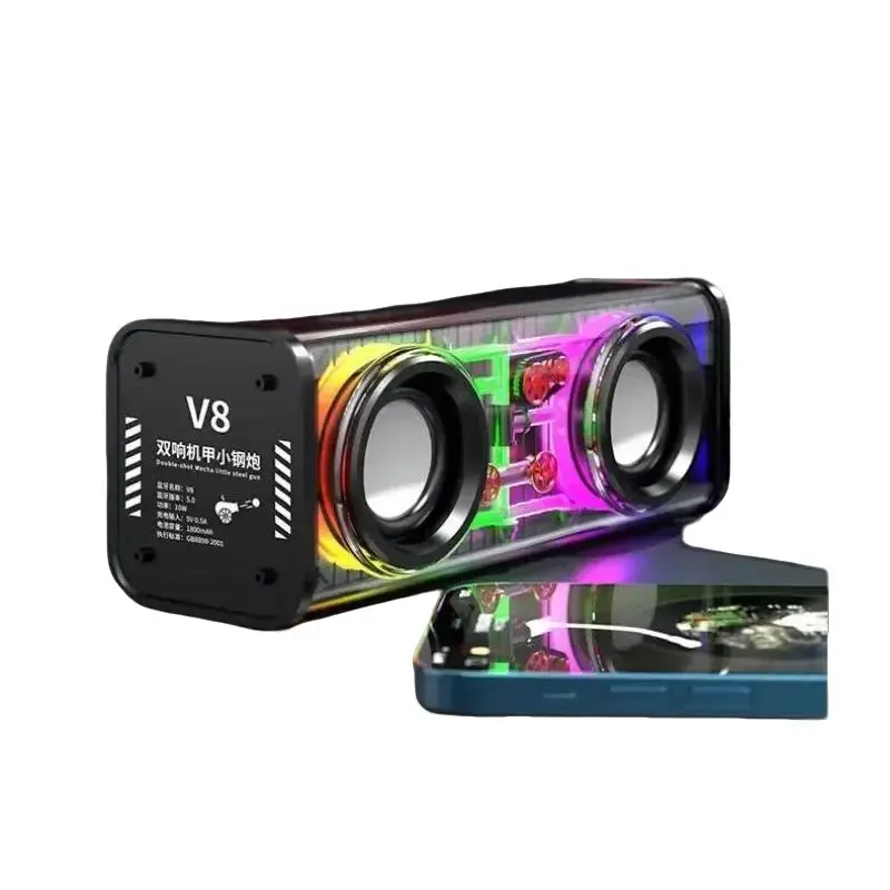 Wireless  Bass Diaphragm Subwoofer Music   Light   Loudspeaker small Waterproof    listening outdoor sport  enhance audio    Home Theater driver desktop wire microphone motorcyclespeaker Portable Bluetooth Karaoke  speaker adjustment  travel gift dj party