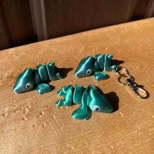 Pterodactyl Fidget Toys and Keychains - Assorted Designs with Keyring Attachment, Vibrant Options for Children and Adults