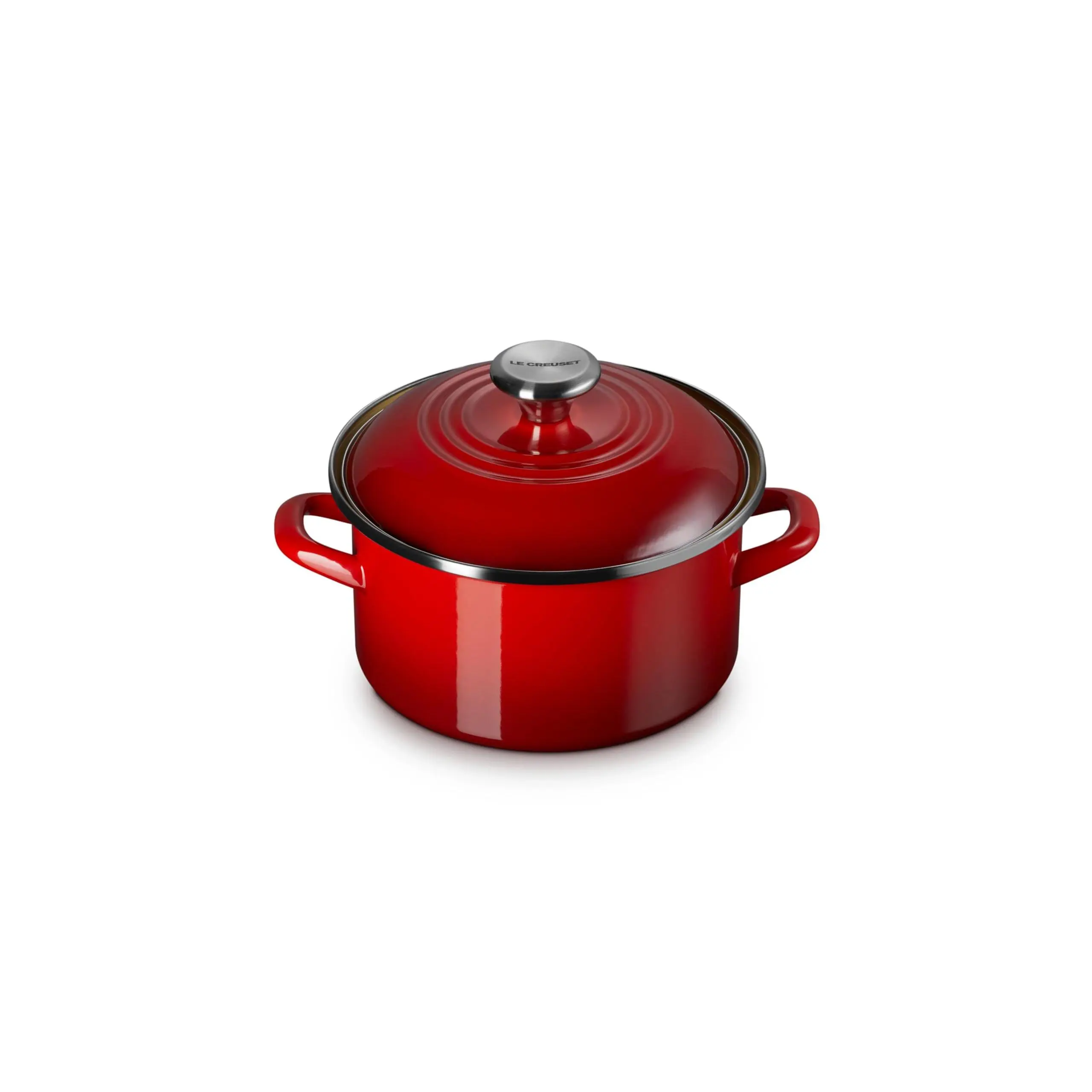 Le Creuset Enamel on Steel Traditional Petite Stockpot, 3.8qt