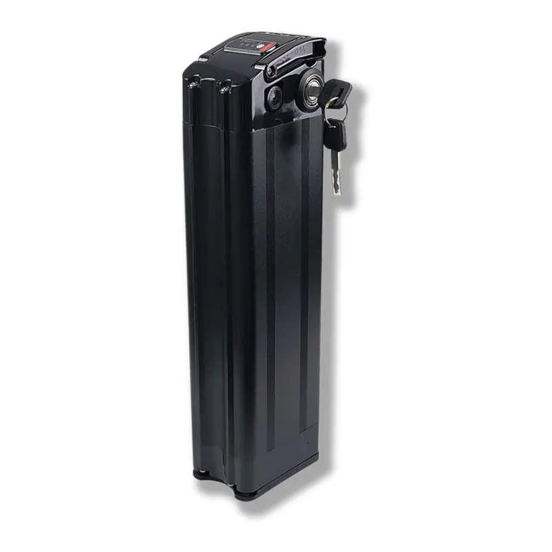 Silver Fish Lithium-ion E-bike Battery, 36V-48V Battery Replacement for Urban Commuter Bicycles, for up to 1000W Motors, 15.6Ah-21Ah Multiple Capacities with Bluetooth Smart BMS & Charger, Lithium Ion Battery