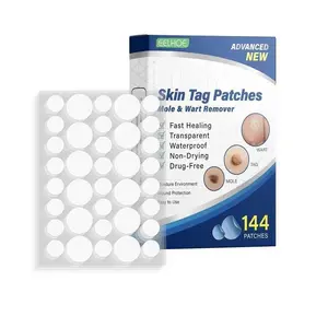 Skin Tag Cover Patches, Acne Cover Patches, Safe & Gentle Skin Tag Remover Patches for Face & Body, Suitable for All Skin Types, Healthcare