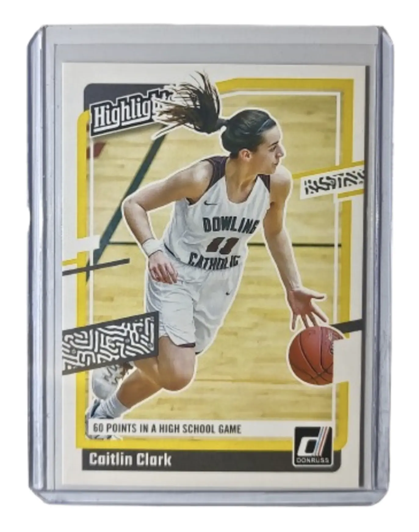 2024 Caitlin Clark Panini Donruss #H3 Highlights Basketball Card Iowa Hawkeyes