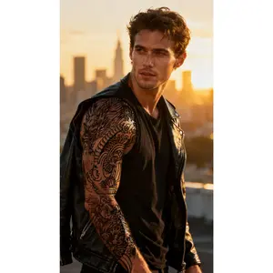 Full Arm Temporary Tattoo Sleeve Designs