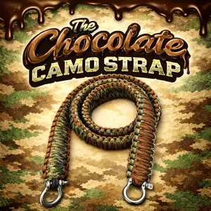 THE CHOCOLATE CAMO PARACORD STRAP