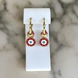 eye earrings
