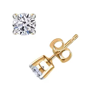 IGI Certified 0.5 to 1 Carat Lab Grown Diamond Stud Earrings for Women And Men In Platinum Or Gold G-H SI Anniversary Jewelry Birthday Christmas Gifts