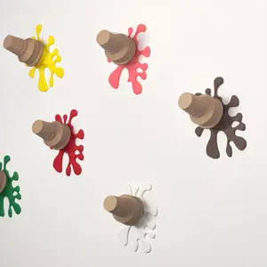 Melted Ice Cream Wall Art Unique Fun Decor for Home Kids Room and Office Customizable Colors Easy Installation Ice Cream Theme