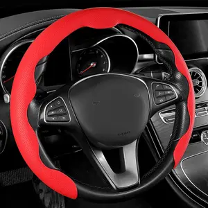 Car Steering Wheel Cover, Anti-slip & Sweat Absorbing & Breathable Steering Wheel Cover, Universal Vehicle Car Interior Accessories for Women & Men, Men Gifts