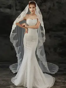 New Wedding Veil Accessories, Fairy Photo Props, Retro Lace Wedding Dress Accessories, Niche and High-End, Perfect for Special Occasions