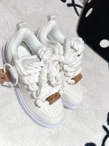 Men's Casual Sneakers, Stylish Unisex Canvas Shoes with Ethnic Pattern, All-Season Non-Slip Rubber Durable Footwear, Available in Size 50