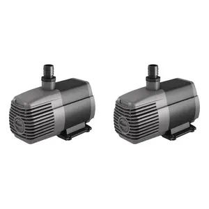 AAPW1000 Active Aqua 1000 GPH Submersible Pond Water Pump, 2 Pack