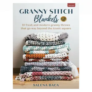 Granny Stitch Blankets 10 Modern Crochet Patterns Cozy Throw Designs - Paperback