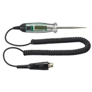 212 MAIN Digital Display Circuit Tester, Stainless Steel Tool with Digital Probe for Wire Testing, Electrical Circuit Check