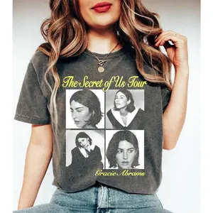 Gracie Funny Abrams Vintage Shirt, Gra.cie Abrams New Album Shirt, The Secret Of Us Tour 2024 Shirt, Trendy 2024 Shirt