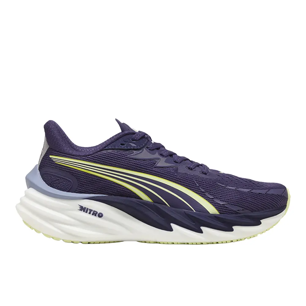 PUMA Womens Velocity Nitro 4 Running Sneakers Shoes - Purple