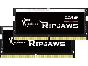 G.SKILL Ripjaws SO-DIMM 64GB (2 x 32GB) 262-Pin DDR5 SO-DIMM DDR5 4800 (PC4 38400) Laptop Memory Model F5-4800S4039A32GX2-RS