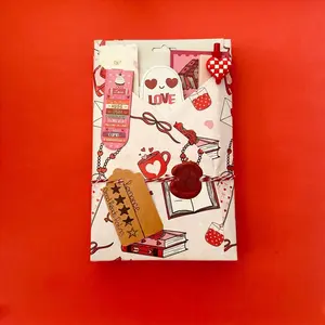 Blind Date With A Book - Bookish Gifts with Pens, Stickers, Face Mask, Tea, Coffee & Hot Cocoa - Ideal for Book Lovers