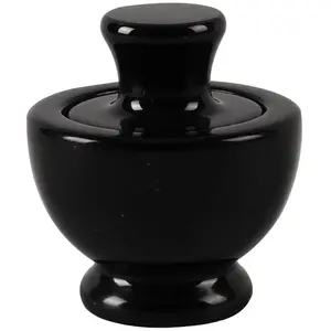 Handmade Marble Big Multi Purpose Crusher and Mortar & Pestle Set