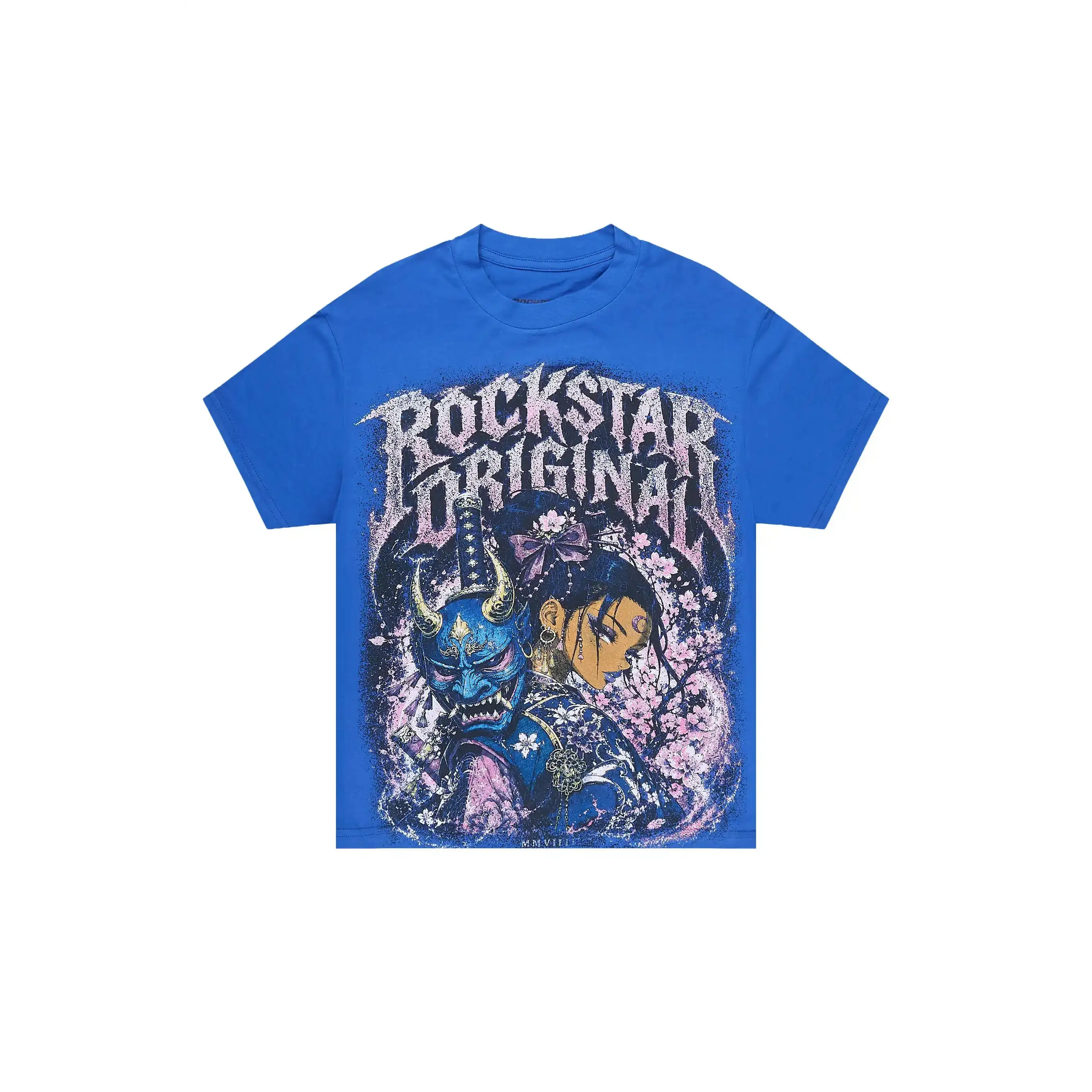 Boys Kavero Royal Blue Graphic T-Shirt