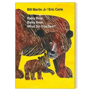 Board Book, Hard Cover Storybook for Kids Ages 0-3 Years Old, Educational Reading Material for Toddlers, Baby Bear