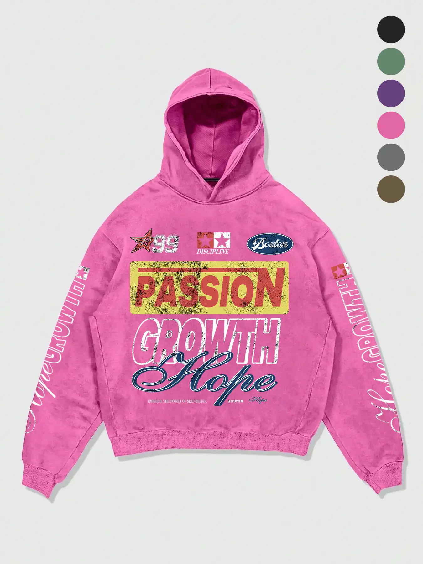 Men's Vintage Wash Hoodie, High Street Drop Shoulder, Sleeve/breast Graphic Print Design, Y2K Skateboard Casual Style, Unisex Fall Winter Fashion, Hooded Top, Sweatshirts, Casual Graphic Streetwear, Clothing Hoodie