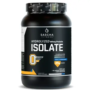 SASCHA FITNESS Hydrolyzed Whey Protein Isolate | Vanilla Horchata