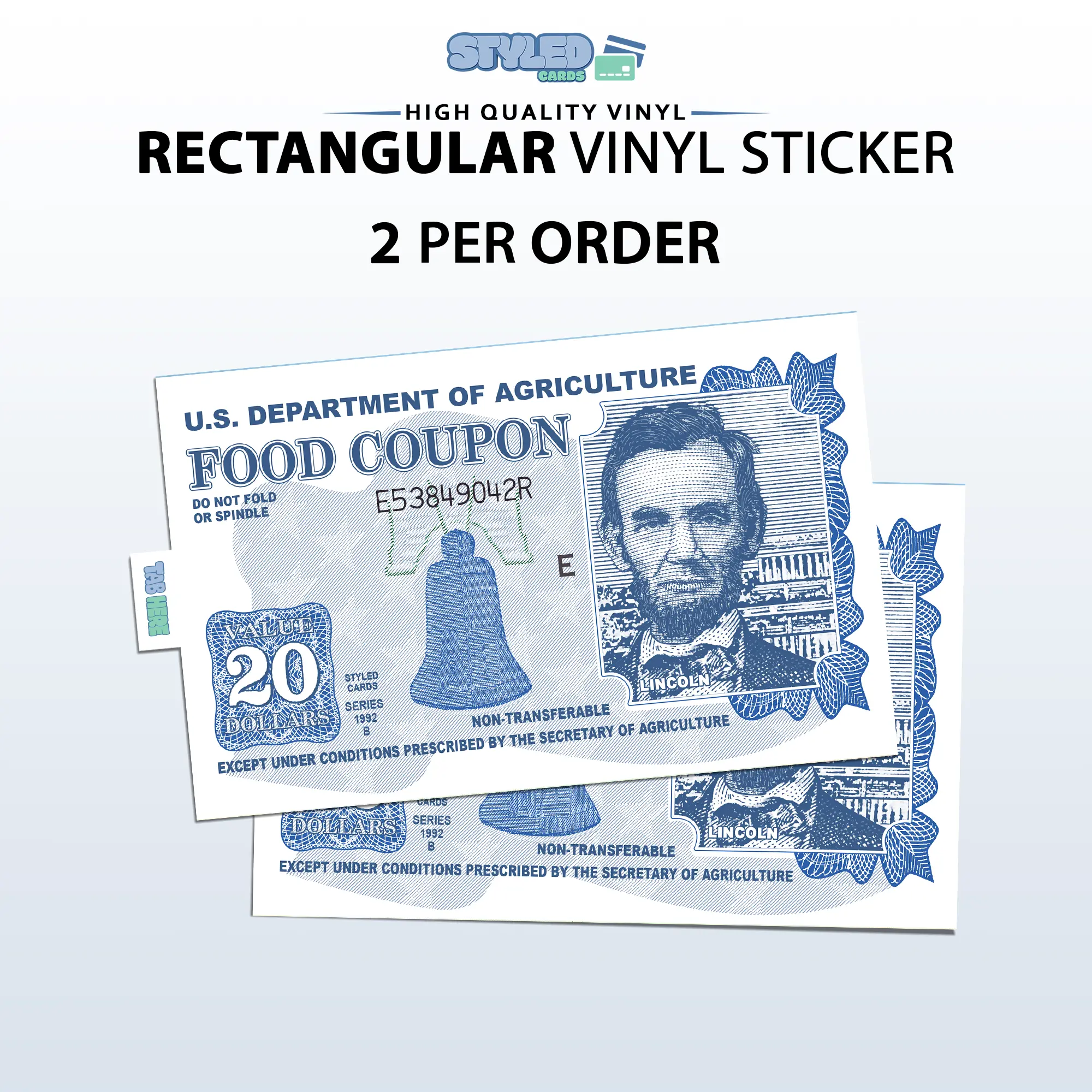 funny 20 food coupon rectangular vinyl sticker funny 20 food coupon rectangular vinyl sticker