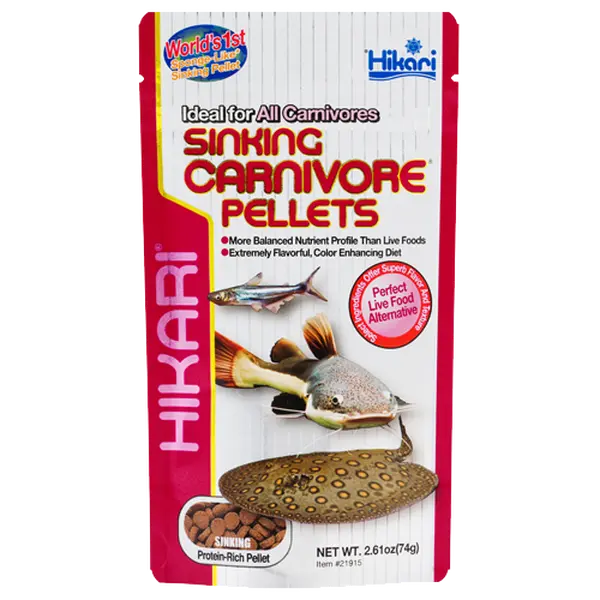 Hikari Sinking Carnivore Fish Food Pellets