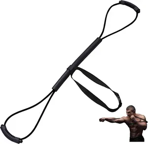 Boxing Resistance Band, Boxing Band for Boxing Kickboxing, Boxing Training Gear for Punch Speed & Power, Fitness Equipment for Home Training, Leg & Arm Training, Home Workout Equipment