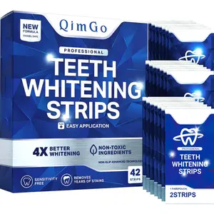 Teeth Whitening Strips - Teeth Brightening Strips - 7/14/28 Whitening Sessions - Safe for Enamel - Non Sensitive Teeth Whitening