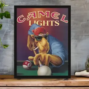 [Sale Up To 50%] Retro Camel Joe Cigarette Vintage Poster, Classic Art Print