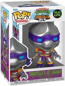 Pop! Animation: Godzilla X Turtles - Donatello x Jet Jaguar - Collectable Vinyl Figure