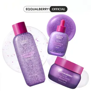 EQQUALBERRY Bakuchiol Plumping Serum – Pore and Wrinkle Minimizer | Retinol Alternative for Sensitive Skin | Enhances Firmness and Elasticity with Ceramide, 1.01oz / 30ml