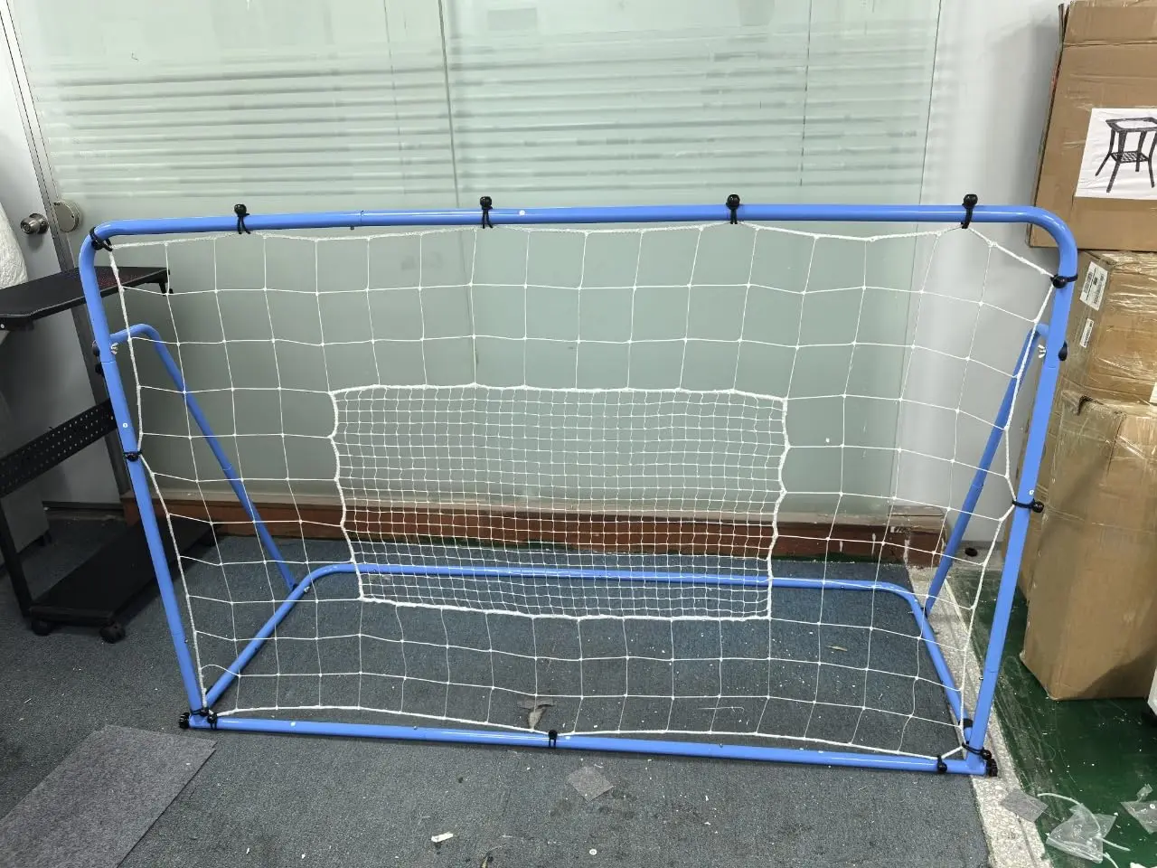 GARVEE Adjustable Angle Soccer Rebounder Net – Portable Football Training Aid for Control and Passing Practice – Easy Setup Trainer Suitable for Teens and Adults