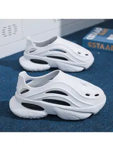 Thick bottom slippers, summer thick bottom wrapper sandals, EVA men 's slippers, Footwear, Walking Shoes
