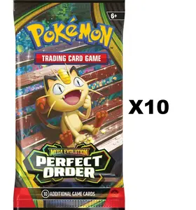 Pokemon Perfect Order 10 Pack Bundle