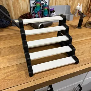3D Printed 5 Tier Stand - Plastic Traditional and Lightweight