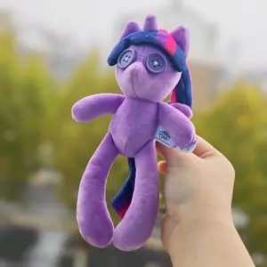 My Little Pony Warm Heart City Plush Twilight Sparkle | Heart-Shaped Doll with Heart Pendant