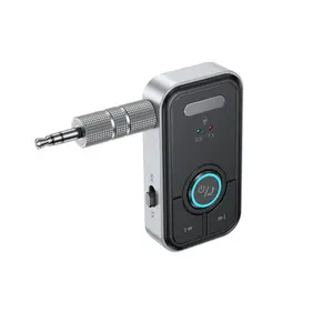 Bluetooth 5.3 Transmitter Receiver,2-in-1 Wireless Transmitter for TV/Headphones,Gym,Bluetooth Receiver for Car/Home Stereo