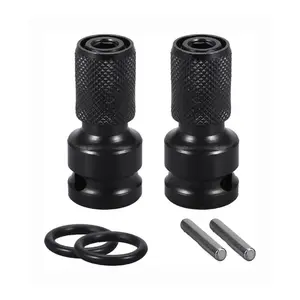 1/2" to 1/4" Hex Socket Adapter Heavy Duty High Torque Conversion Set for Impact wrench adapter Air Electric Tools