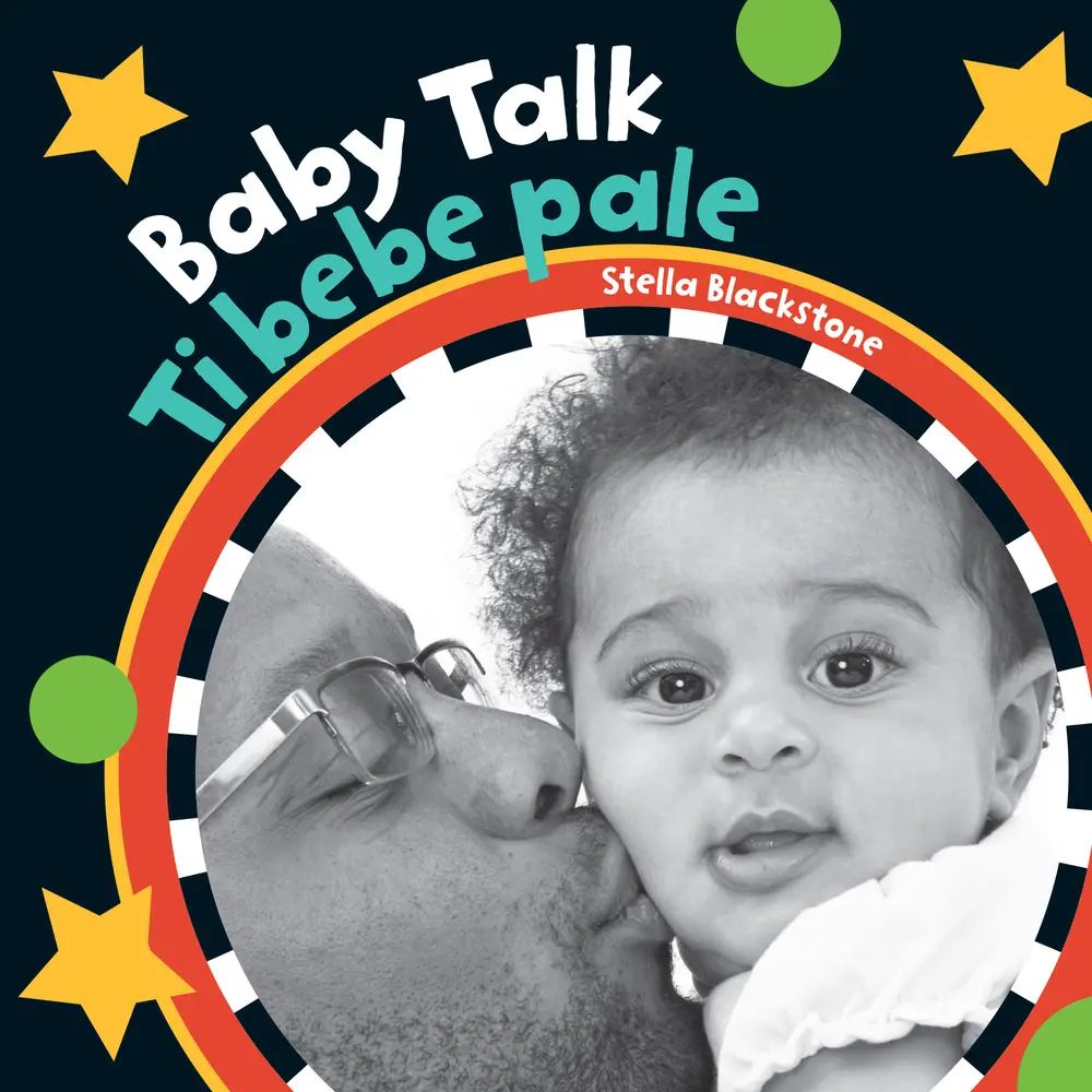 USED Book - Baby Talk (Bilingual Haitian Creole & English) by Blackstone, Stella (Board book) - Haitian French Creole