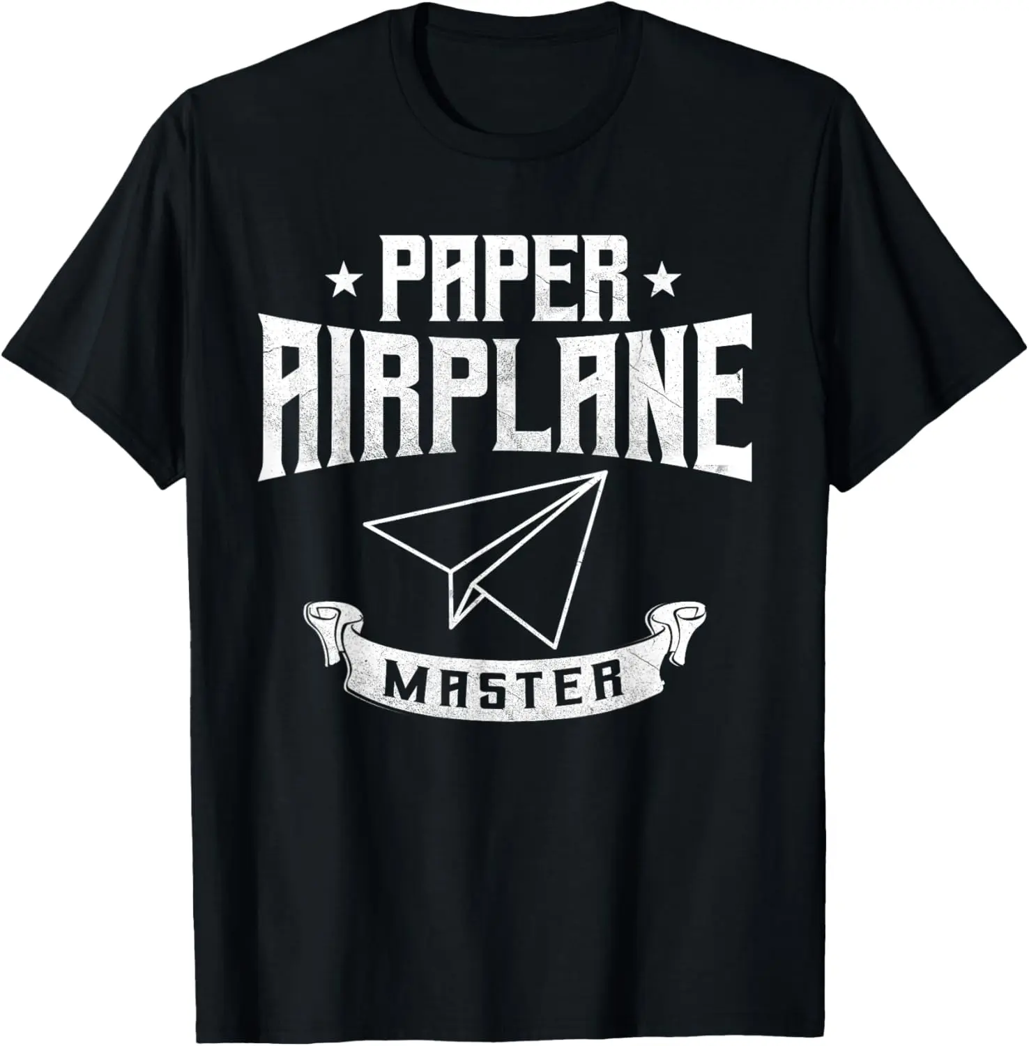 Cotton(pure) Paper Airplane Master Funny Paper Plane Flying T-Shirt