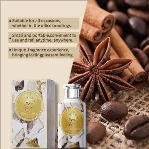 Rich Sun Fragrance 50ml Eau de Toilette - Exudes irresistible charm. This high-quality oriental fragrance contains notes such as vanilla, amber, and sandalwood, suitable for both him and her. Refreshing oriental fragrance.perfume