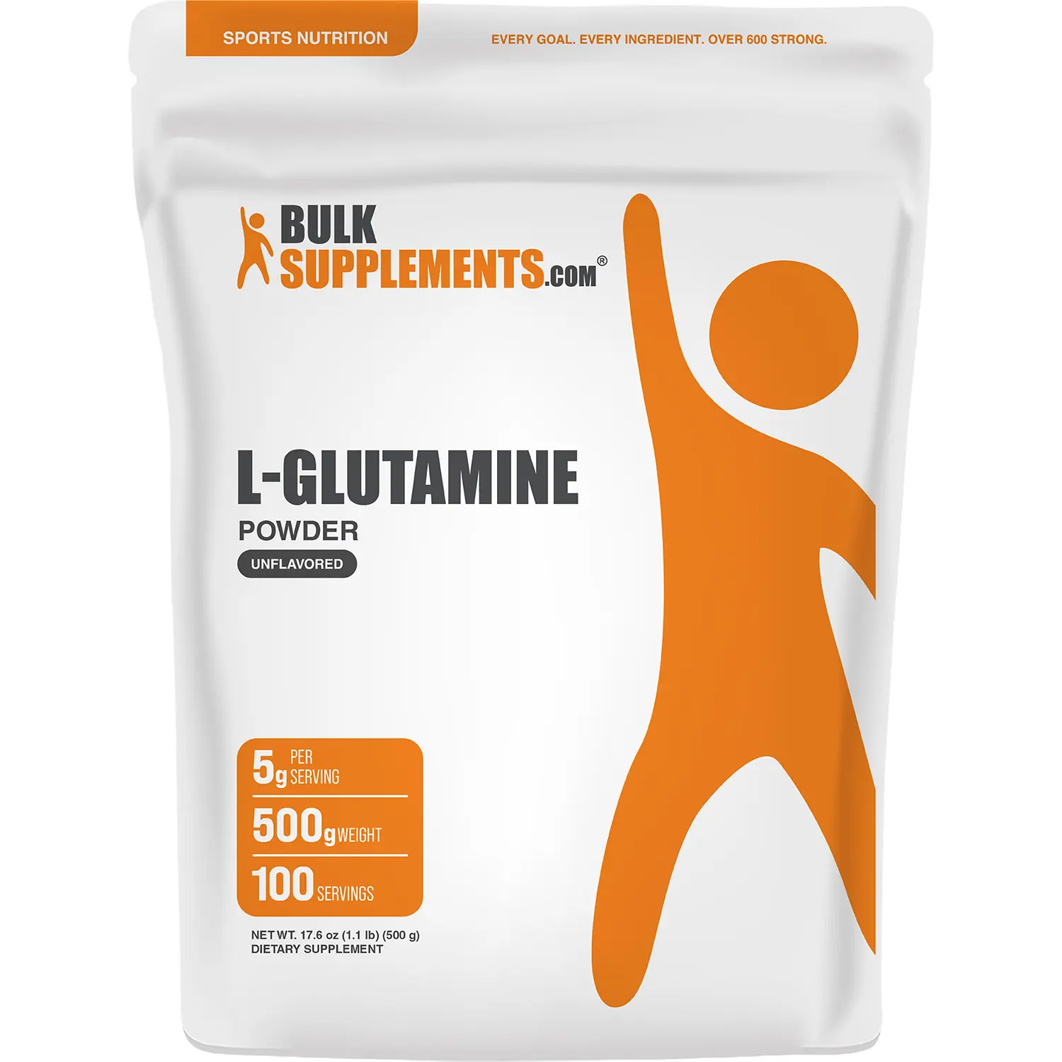 BulkSupplements - L-Glutamine Powder - Amino Acid - Protein Powder - Workout Supplement - 500g/700g - 5g/7g per Serving - All Flavors BulkSupplements - L-Glutamine Powder - Amino Acid - Protein Powder - Workout Supplement - 500g/700g - 5g/7g per Serving - All Flavors