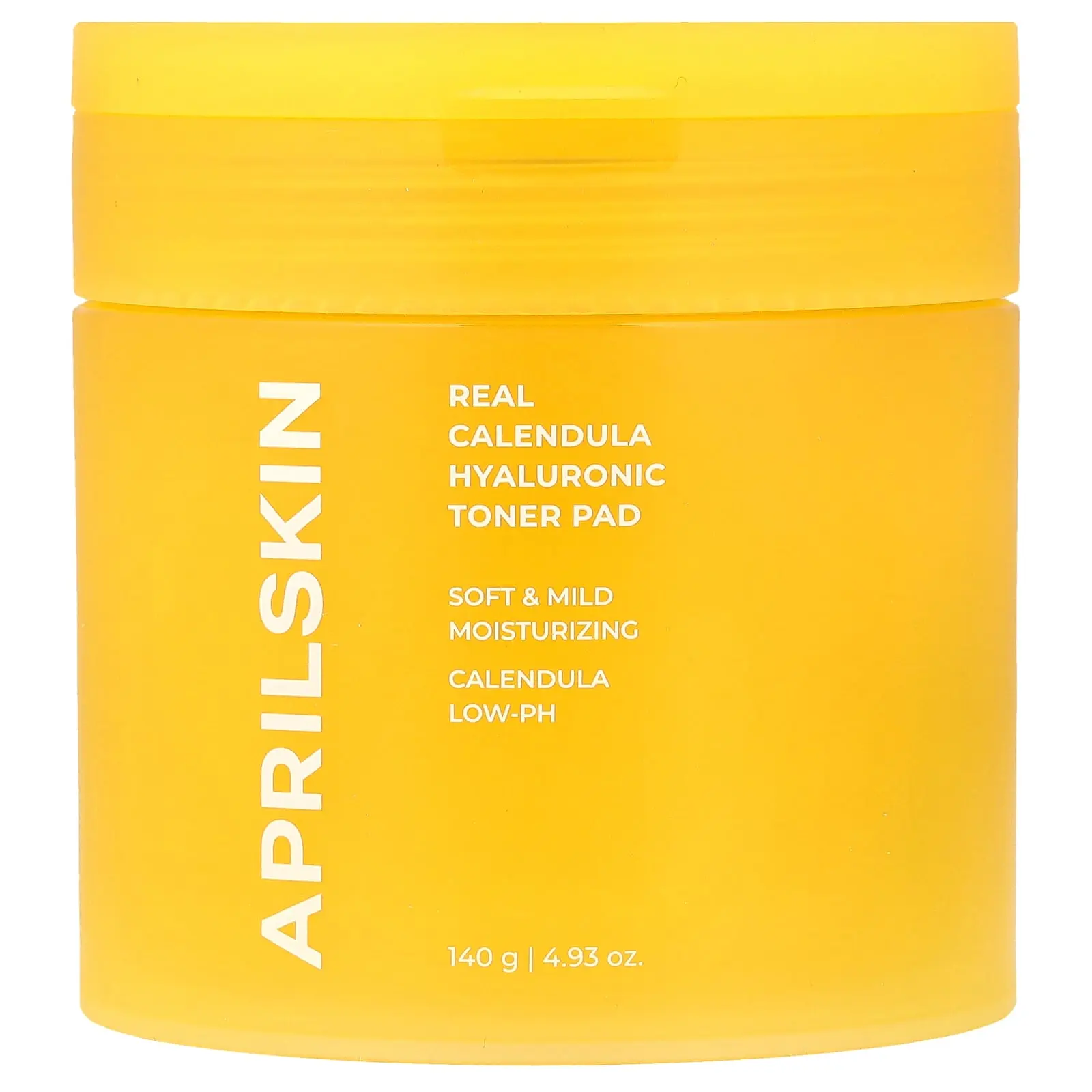 April Skin Real Calendula Hyaluronic Toner Pad, 4.93 oz (140 g)